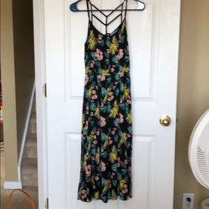 Hawaiian maxi dress